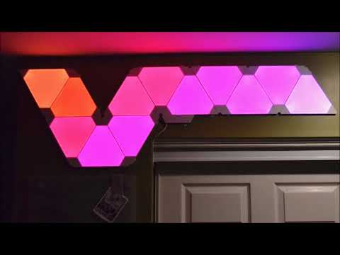 Nanoleaf Rhythm smart lighting with music blogger review