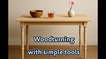 Woodturning with simple tools : From Handmade Art to CNC Woodturning Perfection