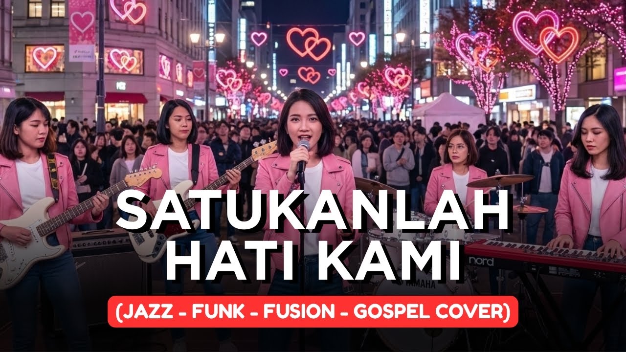 SATUKANLAH HATI KAMI | JAZZ-FUNK-FUSION-GOSPEL COVER