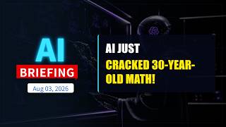 AI Just Cracked 30-Year-Old Math!