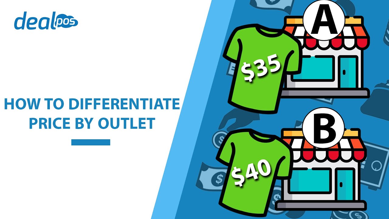 How to Differentiate Price by Outlet (Extra Cost) - YouTube