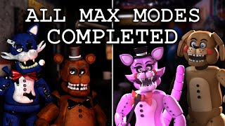 The Return to Freddy's 1-2: Rebuilt || All Max Modes Completed