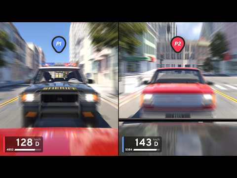 Split-Screen In BeamNG Is Hilarious