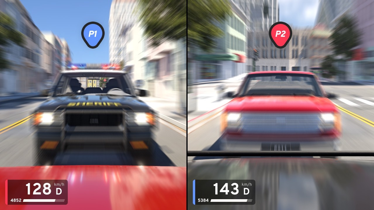 Split-Screen In BeamNG Is Hilarious