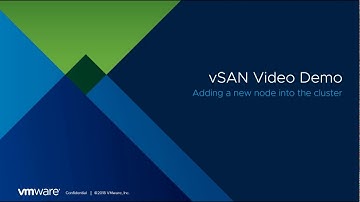 vSAN 6.7 - Adding / Expanding the Cluster
