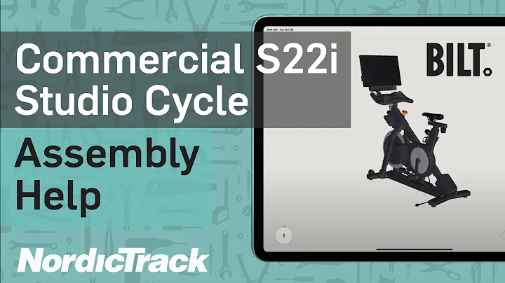 Commercial S22i Studio Cycle (NTEX02117NB.9): How to Assemble