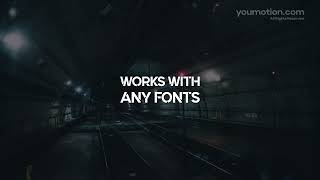 Free Action Titles Title Pack Project For AE/PR/DR/FCPX