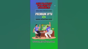 M3U Playlist for free TV channels