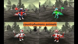 countryhumans animals