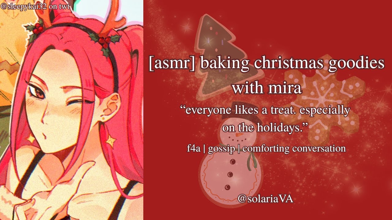 [ASMR] Baking Christmas Goodies With Mira [K-Pop Demon Hunters] [Mira x Listener] [F4A]