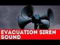 Evacuation Siren Alarm Sound – Intense Warning Alert!