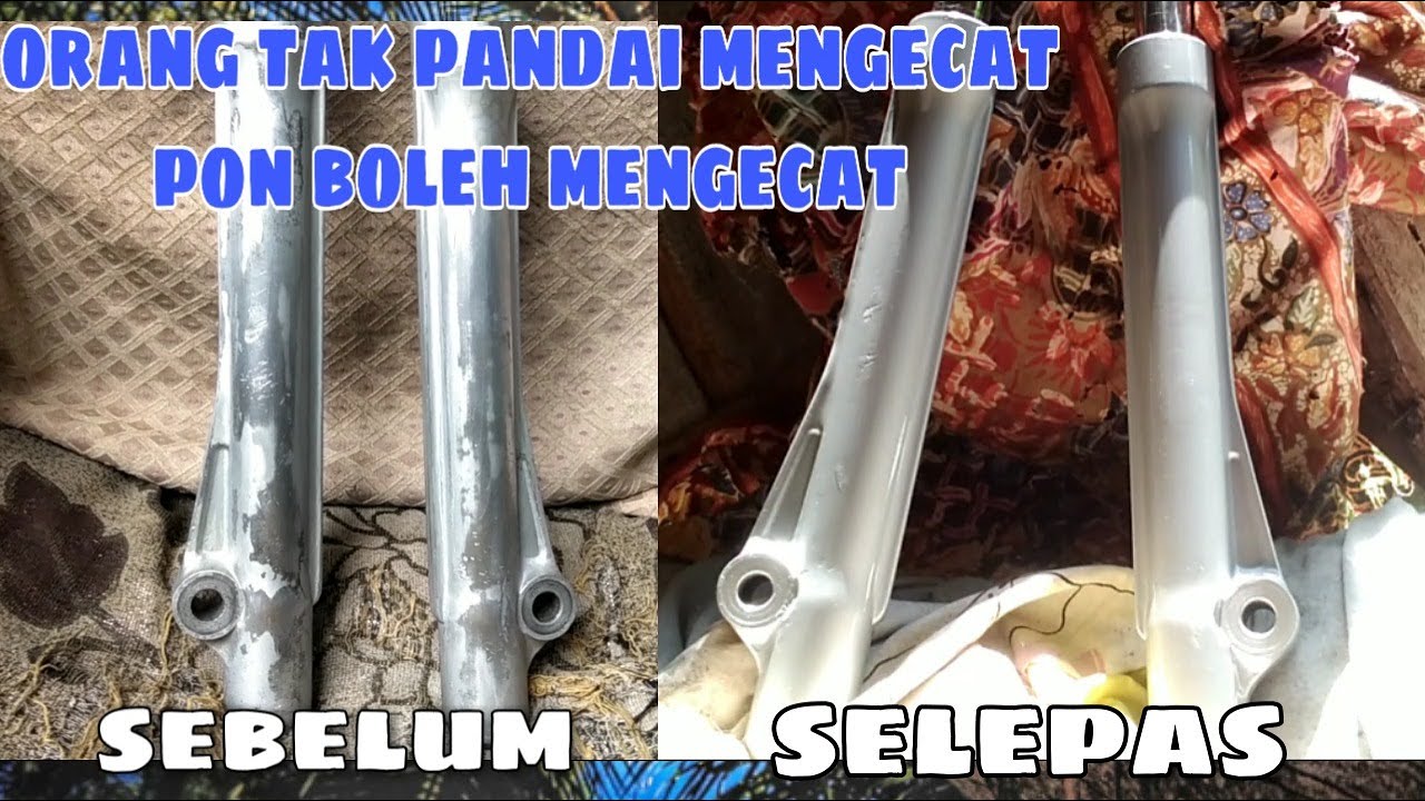 Cara spray fork ex5 | Cara repaint fork Ex5 | Cara cat fork Ex5 | Fork Ex5 | Ex5 dream | ex5