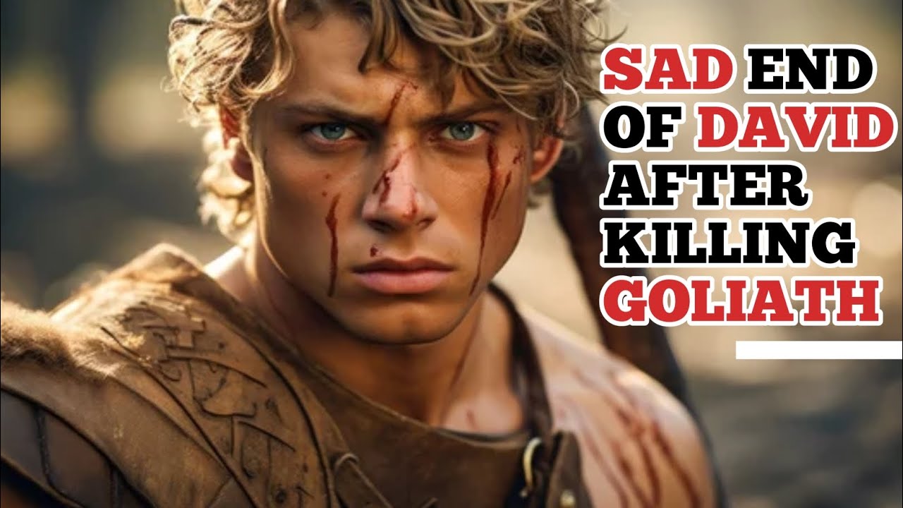 Sad end of David after killing Goliath 🥹 - YouTube