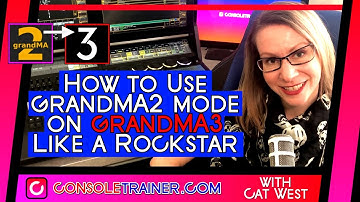 How to use grandMA2 mode on grandMA3 like a Rockstar | consoletrainer grandma3 tutorial 2020