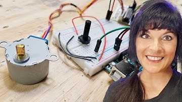 Control Stepper Motor Speed & Direction with Arduino and a Potentiometer