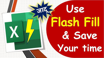 ⚡Use Flash Fill for MAJOR Time Saving in Excel | Split cells | Combine Cells | Change Case in Excel