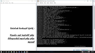 Tutorial install Web Server pada Linuk Ubuntu 18.04