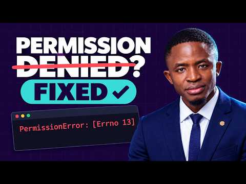 NumPy Permission Denied? Fix Errno 13 & WinError 5 (Windows, Mac, Linux)