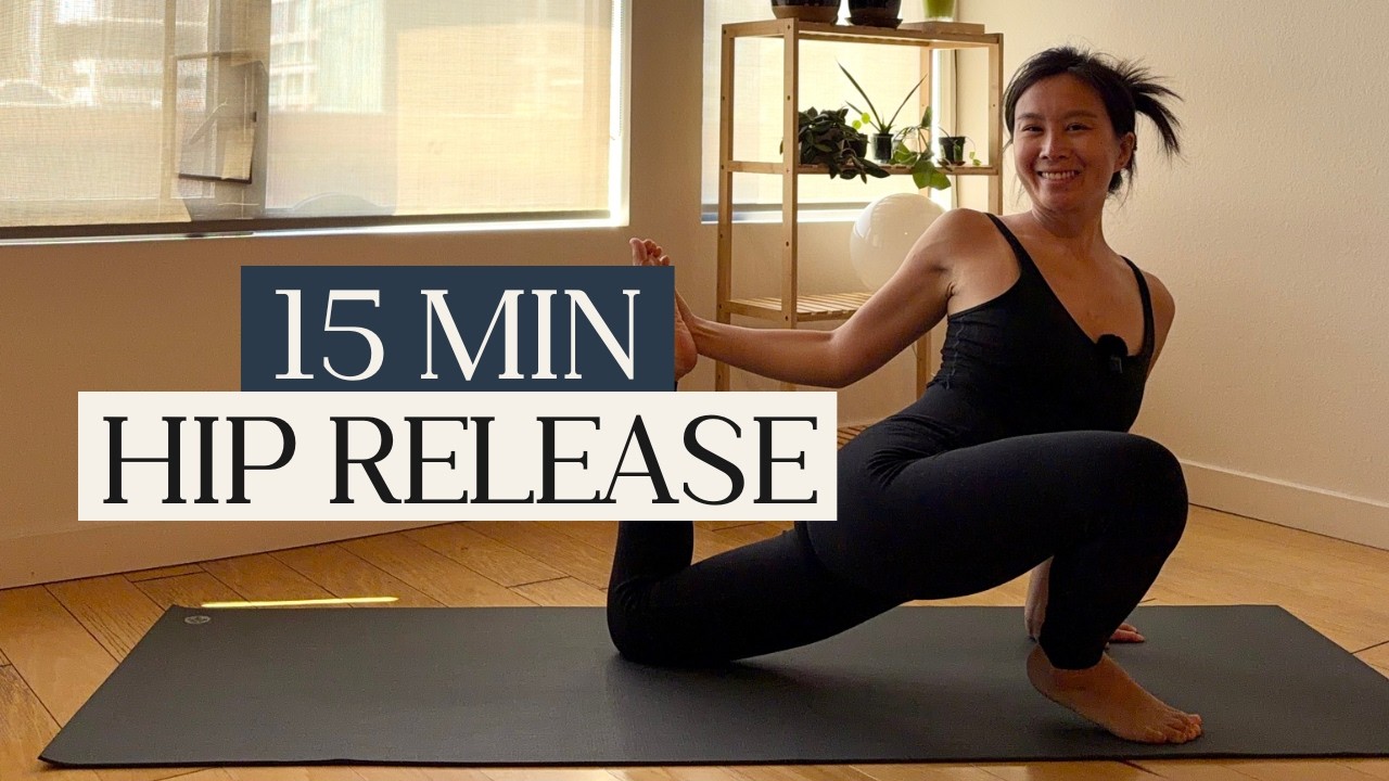 15 Min Yoga for Tight Hips & Shoulders | Full Body Release - YouTube
