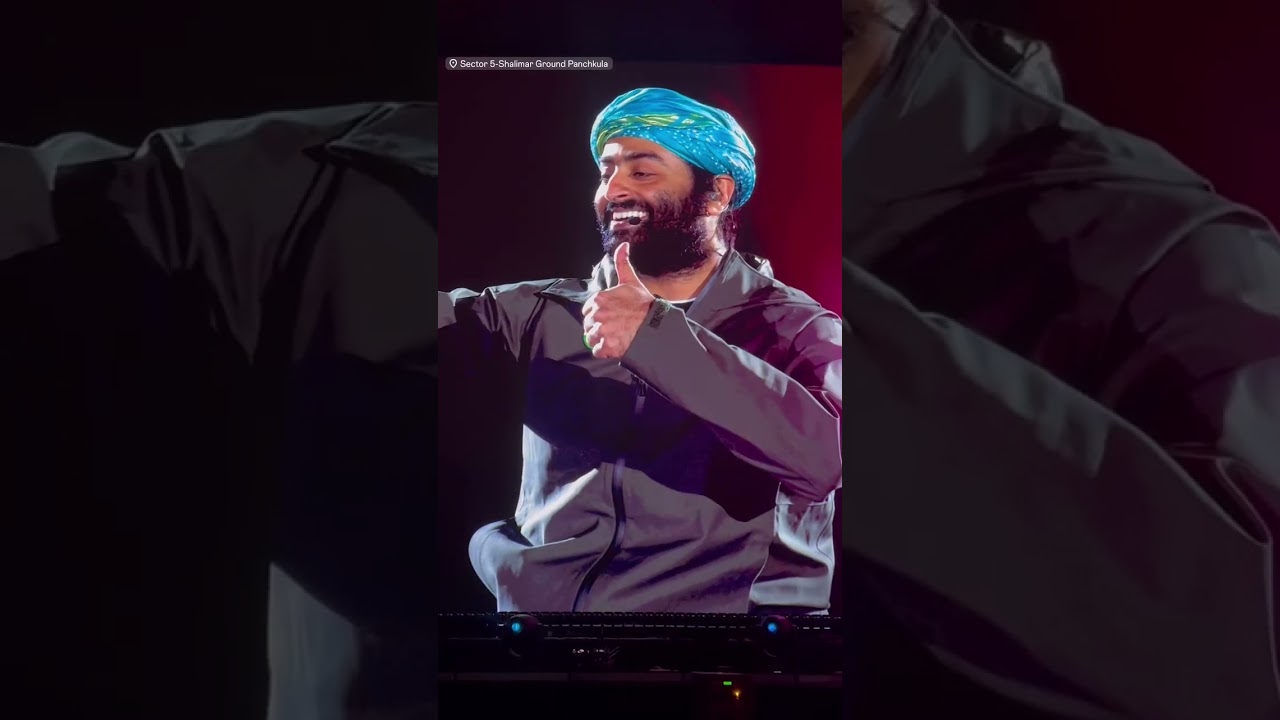 Ve Kamleya 🥹❤️ Arijit singh ll Live in Concert ll Chandigarh ll  16 Feb 2025 ll