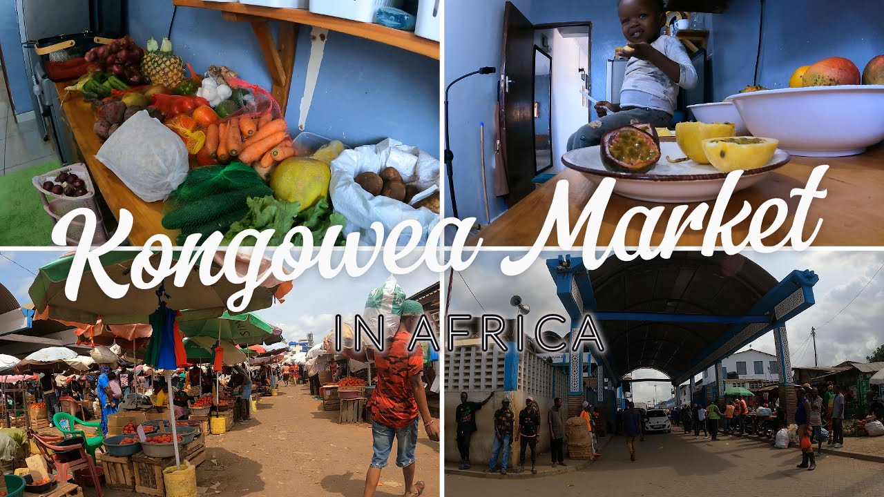 Africa Market Day | Kenya’s Coast BIGGEST Market in Mombasa 🇰🇪 | Kongowea Market 2025 | Grocery Haul