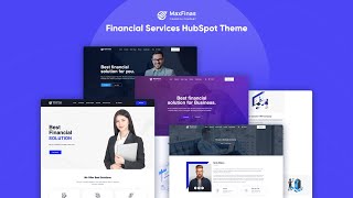 Maxfinas Financial Services HubSpot Theme