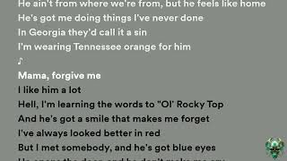 Megan Maroney - Tennessee Orange (Lyrics)