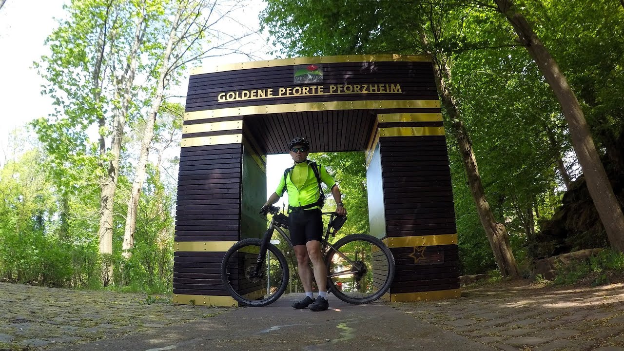 Schwarzwaldradtour zum Westwegportal Pforzheim