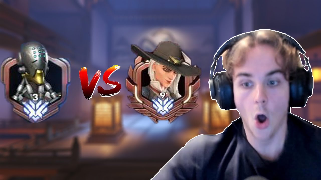 Rank 9 Rank 3 VS Rank 9 (Overwatch) - YouTube