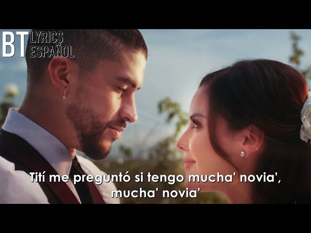 Bad Bunny - Tití Me Preguntó // Letra // Video Official