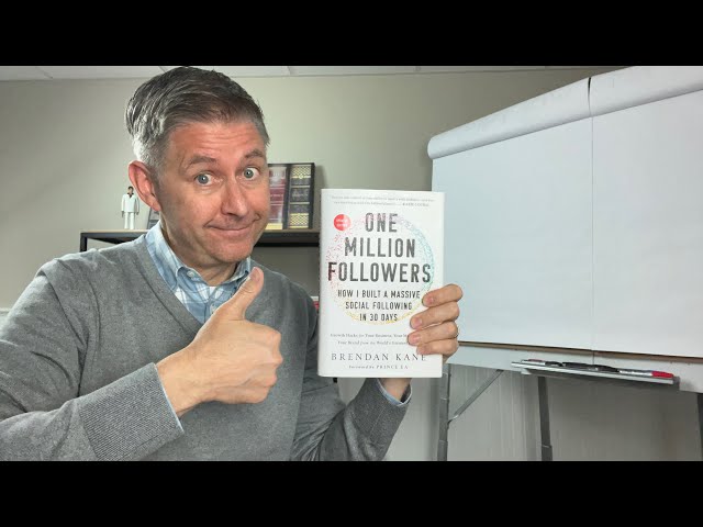 Book Review: 1 Million Followers by Brendan Kane! l The Realty Classroom Podcast #192
