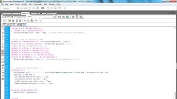 Eicra Script - Modification Menu and Sub-menu CSS and link with articles or modules