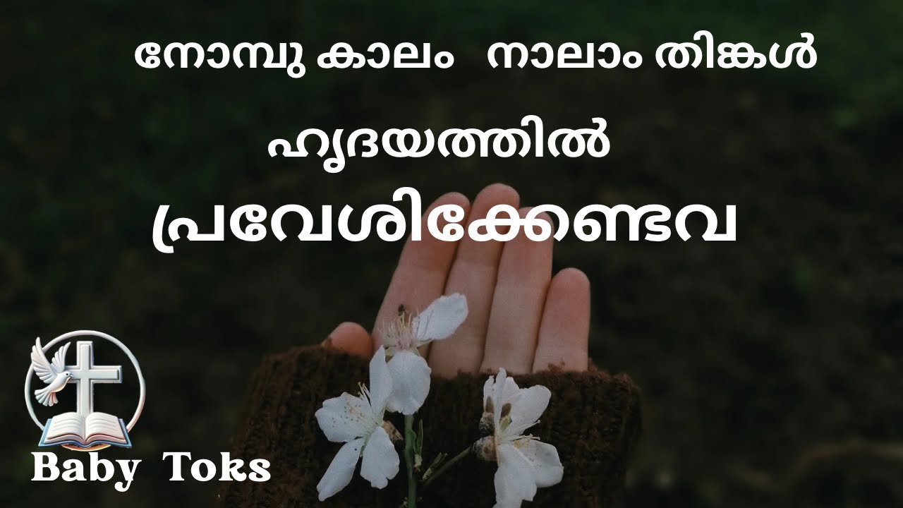 MK 7:14-23 ഹൃദയത്തിൽ പ്രവേശിക്കേണ്ടവ /#malayalam /#lent /#gospel /#lifelessons 