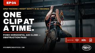 Rope Access Horizontal Aid Climb Explained | IRATA & SPRAT | APEX EP04