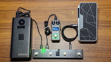 Valeton GP-5 More Footswitch and Expression Pedal Tutorial