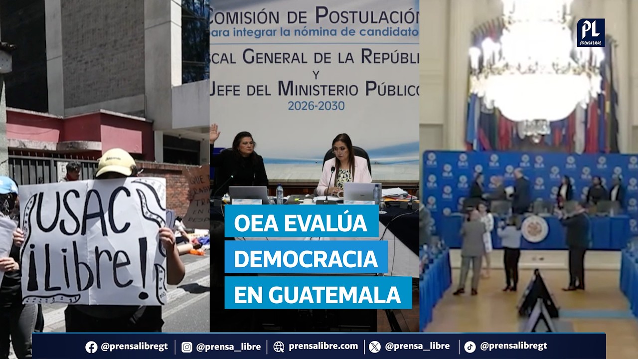 OEA pide transparencia en elección de fiscal general y rector de USAC ...