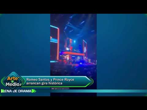 Bachata icons Romeo Santos and Prince Royce
