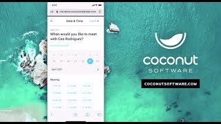 Coconut Software Finovate Spring 2021 Demo screenshot 1