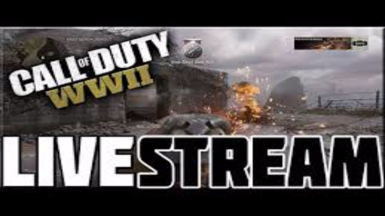 COD WW2 LIVE STREAM|Road To Max Rank|