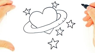 Como dibujar un Corazón paso a paso | Dibujo fácil de Corazón Bonito -  thptnganamst.edu.vn