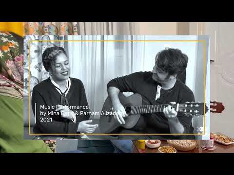 اجرای آهنگ عاشقانه فولک عراقی و آذربایجانی توسط مینا دریس و پرهام علیزاده 