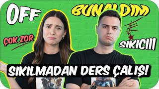 Sıkılmadan Ders Çalışmanın Yolları Ekim Ayında Ne Yapmalıyım?