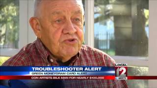 Howard Ain, Troubleshooter: Green Moneygram Card Alert