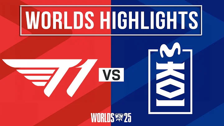 T1 vs MKOI Highlights ALL GAMES | Worlds 2025 Swiss Stage | T1 vs Movistar KOI