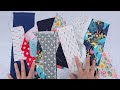 How to Use Every Fabric Scrap ✂️ Zero Waste Sewing Ideas. diy pouch