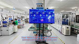 AWG 40 micro coax Brazil on‑site factory audit Micro USB C To Micro Coaxial Cable Specialty Electric