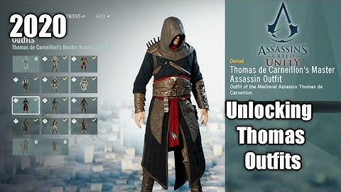Unlocking Thomas de Carneillon Master Assassin Outfit Assassin’s Creed Unity 2020
