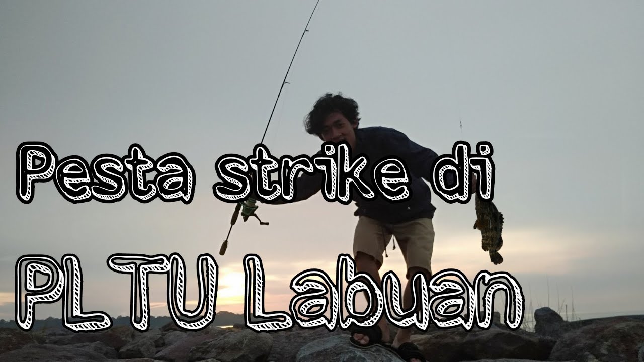 Mancing di PLTU labuan,,auto strike iwak cilik
