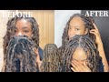 How to Refresh / Touch Up Butterfly Locs🦋