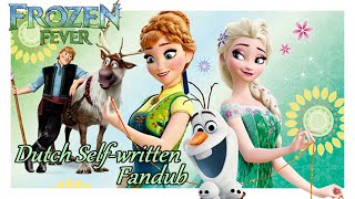 Frozen Fever - Preparing a Party | Dutch Self-written Fandub (CC English subtitles)